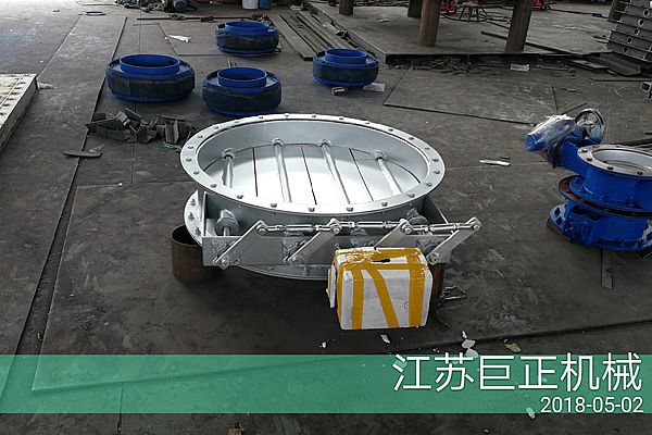 圓形擋板門（直徑210cm）已完工，待入庫