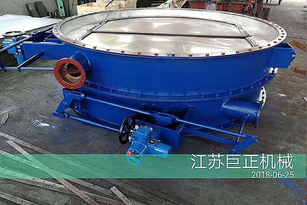 圓形擋板門（直徑280cm）制作完工了，待包裝入庫
