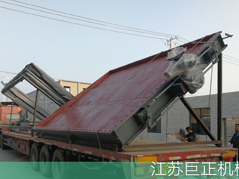 巨正機(jī)械公司擋板門，裝車發(fā)貨了
